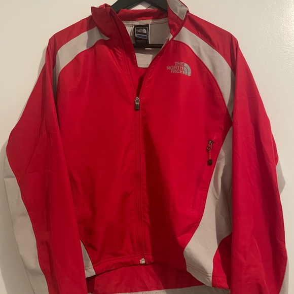 The North Face Jackets & Blazers - The North Face Womens Windbreaker Jacket Red Zip Medium Flight Series
